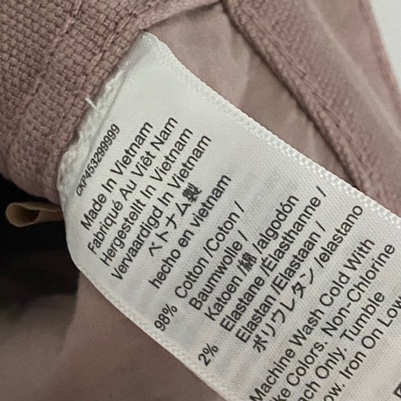 Madewell Women's Slim Emmett Tapered Pants Size 30 Md115 - Picture 7 of 10